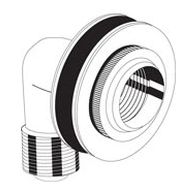 Gerber Plumbing - Gerber Classics Lock Shower Arm Chrome - Chrome