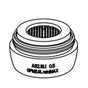 Gerber Plumbing - Brianne Aerator 0.5gpm Standard Male Chrome - Chrome