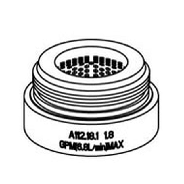 Gerber Plumbing - Aerator Kit 1.75gpm Aerated Standard Male Vandal Proof Chrome - Chrome