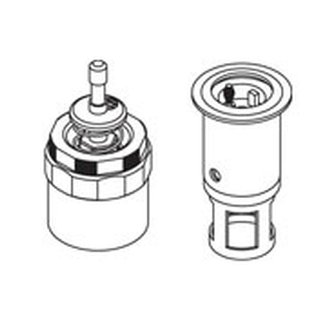 Gerber Plumbing - Actuator Assembly for Metering Cartridge Chrome - Chrome