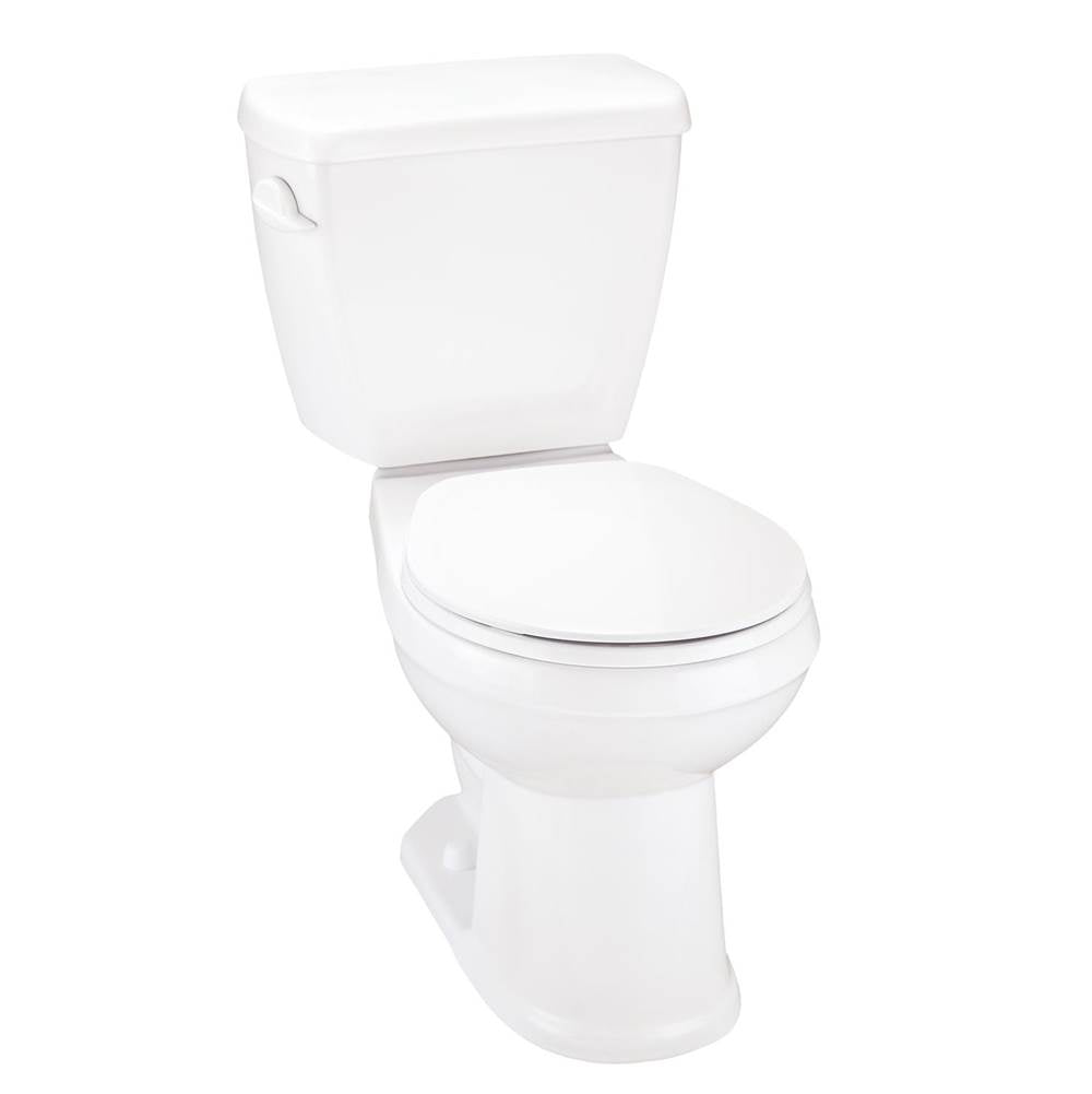 Avalanche 1.6gpf RF 12'' RI Combo: GAV21852 Bowl w/ GAV28890 Tank White