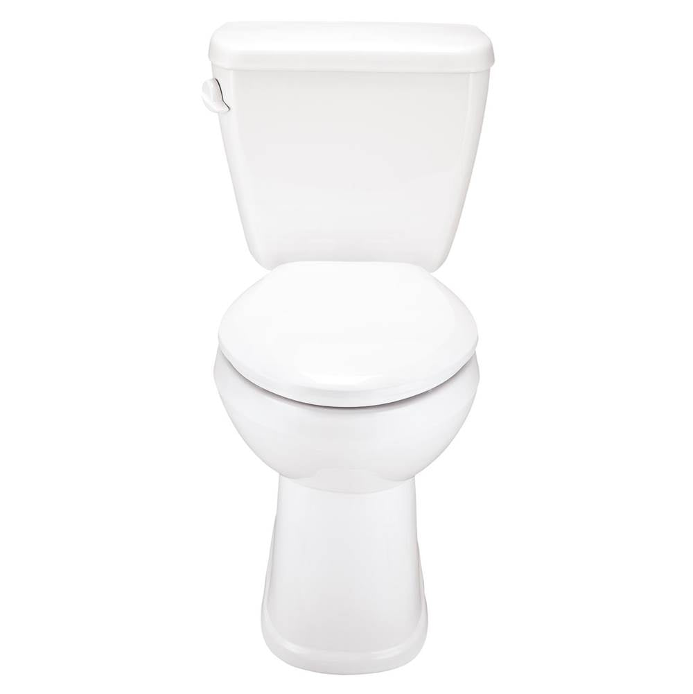 Avalanche 1.6gpf EL ADA 10'' RI Combo: GAV21828 Bowl w/ GAV28895 Tank White