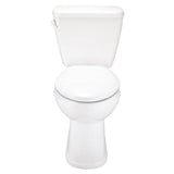 Avalanche 1.6gpf EL ADA 10'' RI Combo: GAV21828 Bowl w/ GAV28895 Tank White