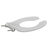 Round Front Commercial Toilet Seat for PeeWee GHE20601 White