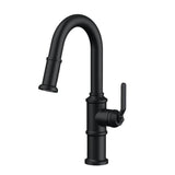Gerber Plumbing - Kinzie 1H Pull-Down Prep Faucet 1.75gpm Satin Black - Satin Black