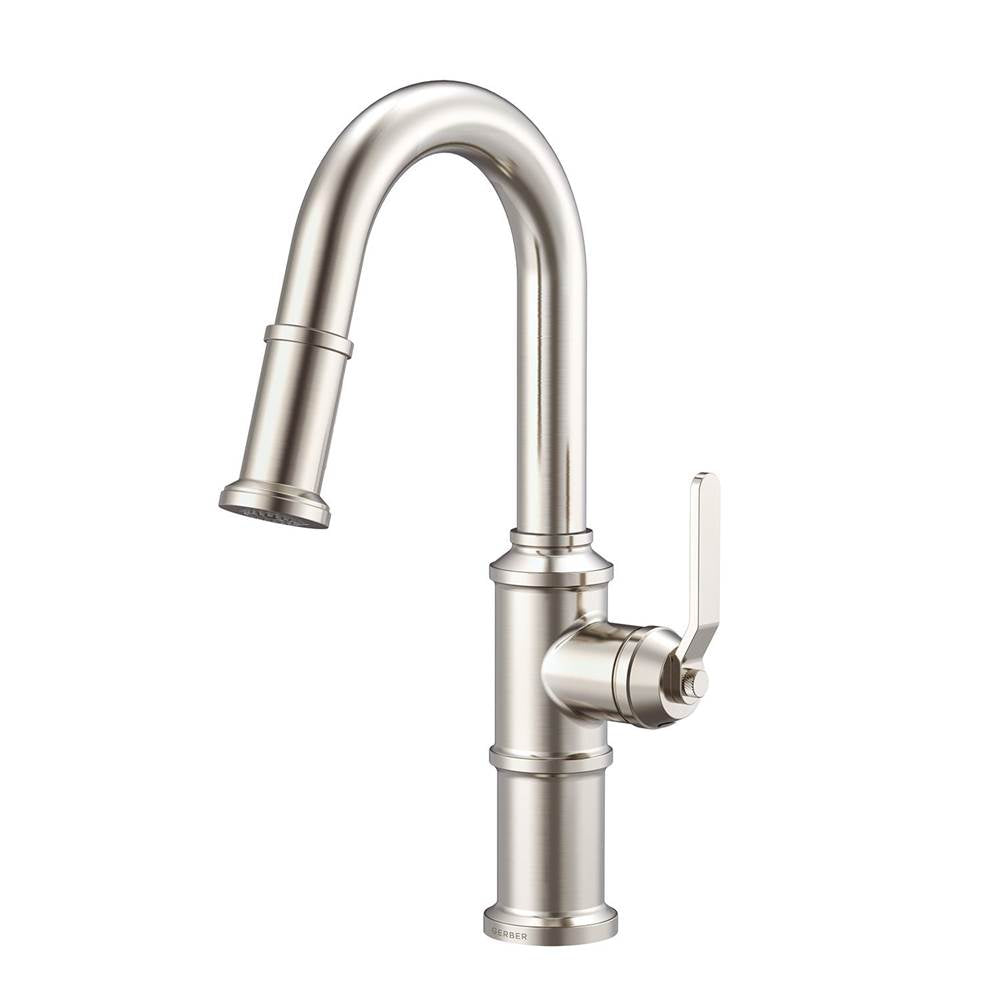 Gerber Plumbing - Kinzie 1H Pull-Down Prep Faucet 1.75gpm Stainless Steel - Stainless Steel