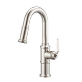 Gerber Plumbing - Kinzie 1H Pull-Down Prep Faucet 1.75gpm Stainless Steel - Stainless Steel