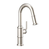 Kinzie 1H Pull-Down Prep Faucet 1.75gpm Chrome