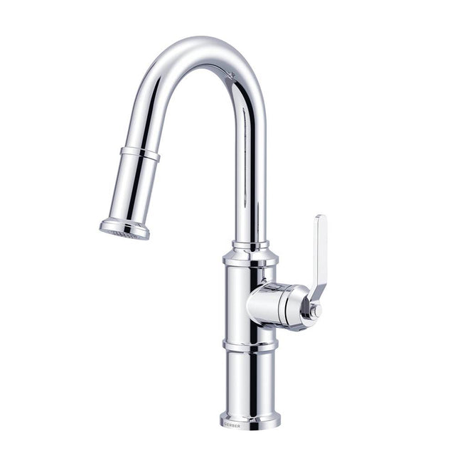 Gerber Plumbing - Kinzie 1H Pull-Down Prep Faucet 1.75gpm Chrome - Chrome