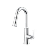 Gerber Plumbing - Northerly 1H Pull-Down Prep Faucet w/ Snapback 1.75gpm Chrome - Chrome