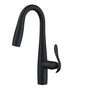 Gerber Plumbing - Selene 1H Pull-Down Prep Faucet w/ Snapback 1.75gpm Satin Black - Satin Black