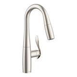Selene 1H Pull-Down Prep Faucet w/ Snapback 1.75gpm Stainless Steel