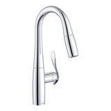 Selene 1H Pull-Down Prep Faucet w/ Snapback 1.75gpm Chrome