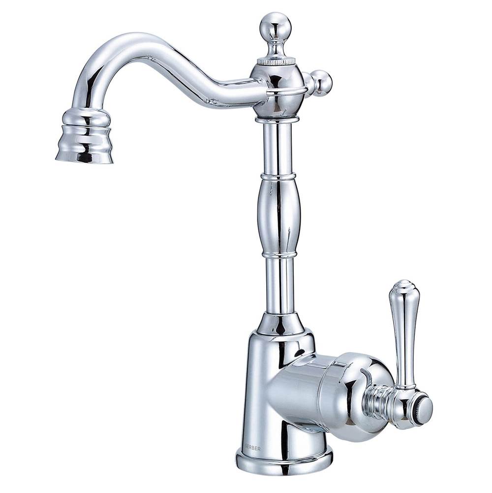 Gerber Plumbing - Opulence 1H Bar Faucet w/ Side Mount Handle 1.75gpm Chrome - Chrome