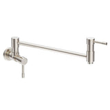 Gerber Plumbing - Melrose Wall Mount Pot Filler 2.2gpm Stainless Steel - Stainless Steel