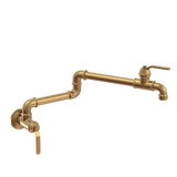 Gerber Plumbing - Kinzie Wall Mount Pot Filler 2.2gpm Brushed Bronze - Brushed Bronze