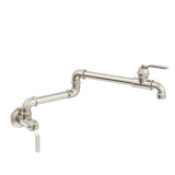 Gerber Plumbing - Kinzie Wall Mount Pot Filler 2.2gpm Stainless Steel - Stainless Steel