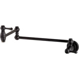 Gerber Plumbing - Opulence Wall Mount Pot Filler 2.2gpm Satin Black - Satin Black