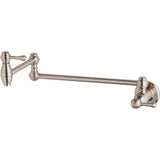 Gerber Plumbing - Opulence Wall Mount Pot Filler 2.2gpm Stainless Steel - Stainless Steel