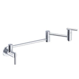 Parma Wall Mount Pot Filler 2.2gpm Chrome