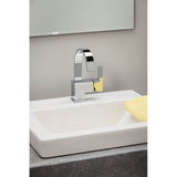 Sirius 1H Lavatory Faucet Single Hole Mount w/ Metal Touch Down Drain 1.2gpm Chrome