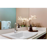 Amalfi 1H Lavatory Faucet Single Hole Mount w/ 50/50 Touch Down Drain & Optional Deck Plate Included 1.2gpm Chrome