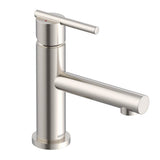 Parma Trim Line 1H Lavatory Faucet Single Hole Mount w/ Metal Touch Down Drain & Optional Deck Plate Included 1.2gpm Chrome