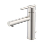 Gerber Plumbing - Parma 1H Lavatory Faucet Straight Spout w/ Metal Pop-Up Drain 1.2gpm Brushed Nickel - Brushed Nickel