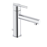 Parma 1H Lavatory Faucet Straight Spout w/ Metal Pop-Up Drain 1.2gpm Chrome