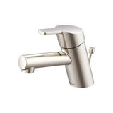 Gerber Plumbing - Amalfi 1H Top Control Lavatory Faucet Single Hole w/ Metal Pop-Up Drain 1.2gpm Brushed Nickel - Brushed Nickel