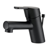 Gerber Plumbing - Amalfi 1H Top Control Lavatory Faucet Single Hole w/ Metal Pop-Up Drain 1.2gpm Satin Black - Satin Black