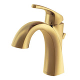 Gerber Plumbing - Vaughn 1H Lavatory Faucet Single Hole Mount w/ Metal Pop-Up Drain 1.2gpm Brushed Bronze - Brushed Bronze