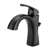 Gerber Plumbing - Vaughn 1H Lavatory Faucet Single Hole Mount w/ Metal Pop-Up Drain 1.2gpm Satin Black - Satin Black