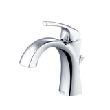 Gerber Plumbing - Vaughn 1H Lavatory Faucet Single Hole Mount w/ Metal Pop-Up Drain 1.2gpm Chrome - Chrome