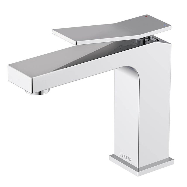 Gerber Plumbing - Avian 1H Lavatory Faucet Single Hole Mount w/ Metal Touch Down Drain 1.2gpm Chrome - Chrome