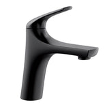 Lemora 1H Single Hole Mount Lavatory Faucet w/ Metal Touch-Down Drain 1.2gpm Chrome