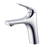Gerber Plumbing - Lemora 1H Single Hole Mount Lavatory Faucet w/ Metal Touch-Down Drain 1.2gpm Chrome - Chrome