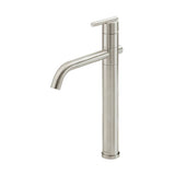 Gerber Plumbing - Parma 1H Vessel Filler Single Hole Mount w/ Metal Grid Strainer 1.2gpm Brushed Nickel - Brushed Nickel