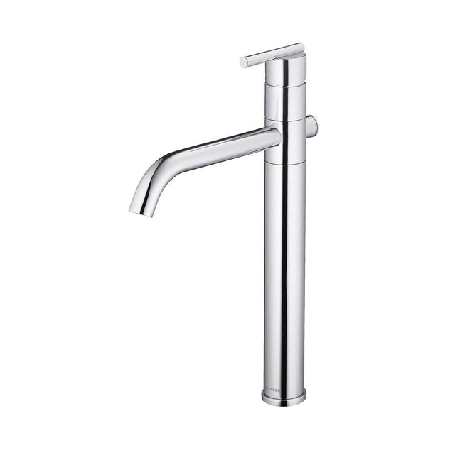 Gerber Plumbing - Parma 1H Vessel Filler Single Hole Mount w/ Metal Grid Strainer 1.2gpm Chrome - Chrome
