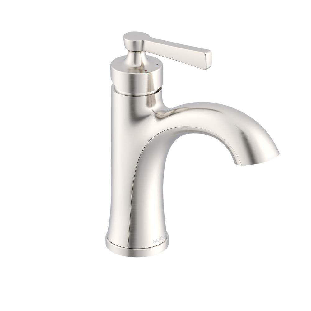 Northerly 1H Lavatory Faucet Single Hole Mount w/ 50/50 Touch Down Drain 1.2gpm Chrome