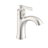 Northerly 1H Lavatory Faucet Single Hole Mount w/ 50/50 Touch Down Drain 1.2gpm Chrome