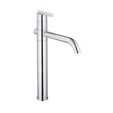 Parma 1H Vessel Filler Single Hole Mount w/ Metal Grid Strainer 1.2gpm Chrome