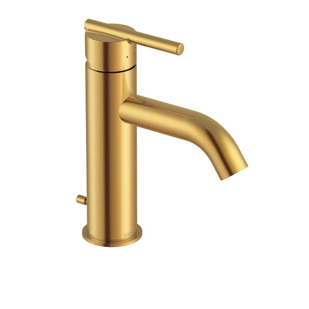 Parma 1H Lavatory Faucet w/ Metal Pop-Up Drain & Optional Deck Plate Included 1.2gpm Brushed Bronze