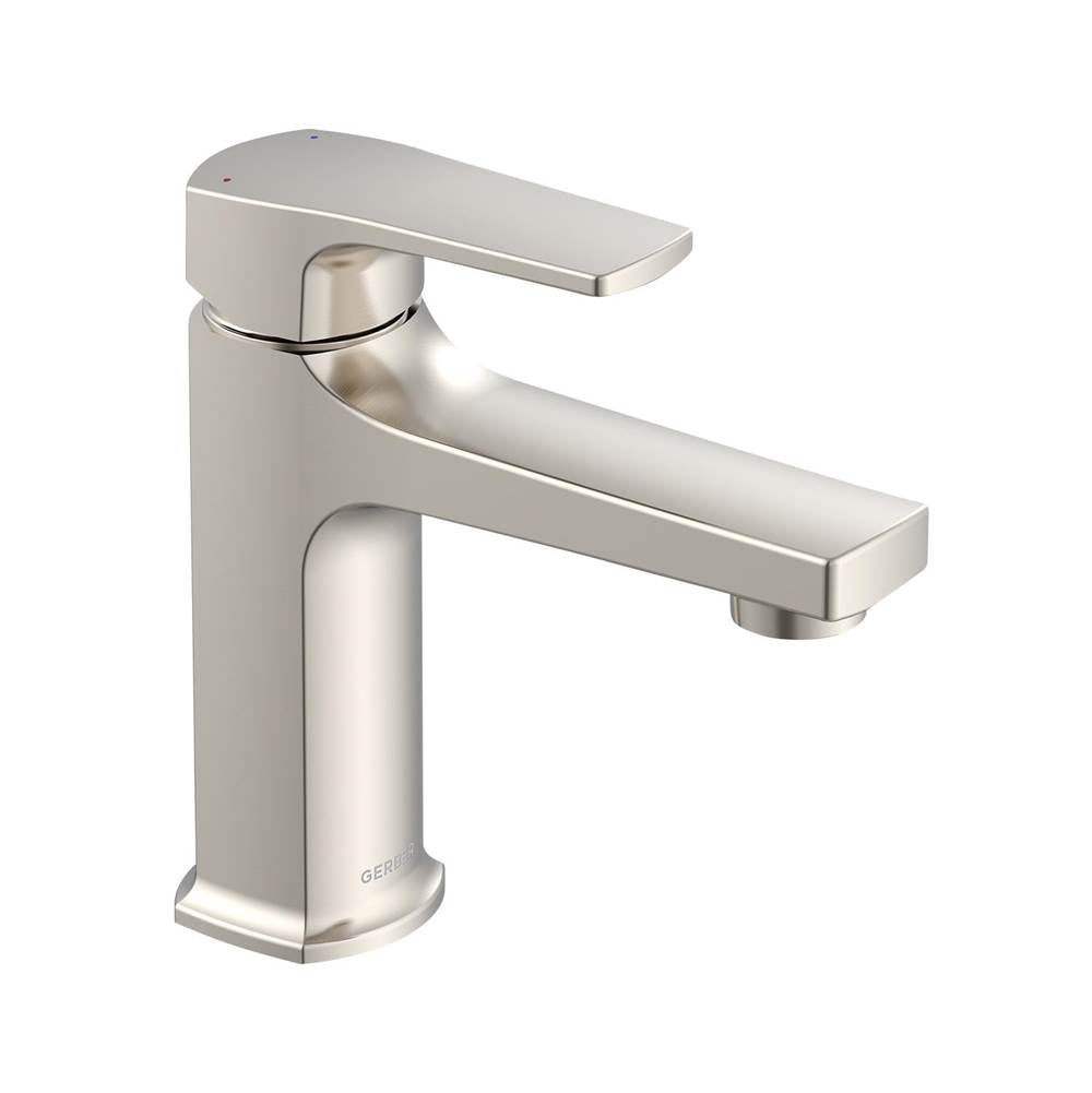 Tribune 1H Lavatory Faucet Single Hole Mount w/ Metal Touch Down Drain 1.2gpm Chrome