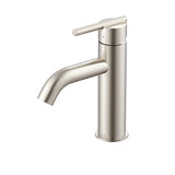 Gerber Plumbing - Parma 1H Lavatory Faucet w/ Metal Touch Down Drain & Optional Deck Plate Included 1.2gpm Brushed Nickel - Brushed Nickel