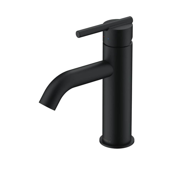 Gerber Plumbing - Parma 1H Lavatory Faucet w/ Metal Touch Down Drain & Optional Deck Plate Included 1.2gpm Satin Black - Satin Black