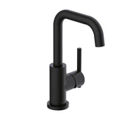 Parma 1H Lavatory Faucet w/ Metal Touch Down Drain 1.2gpm Satin Black
