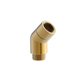 Gerber Plumbing - Floor Mount Tub Filler Elbow Adapter Brushed Bronze - Brushed Bronze