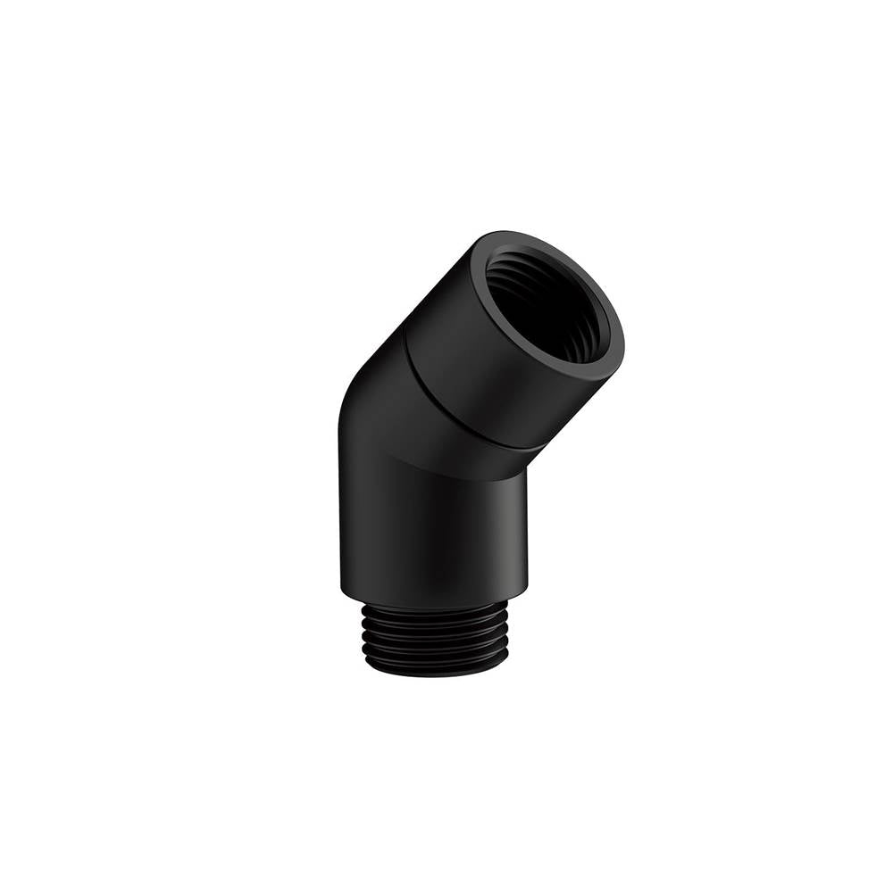 Gerber Plumbing - Floor Mount Tub Filler Elbow Adapter Satin Black - Satin Black