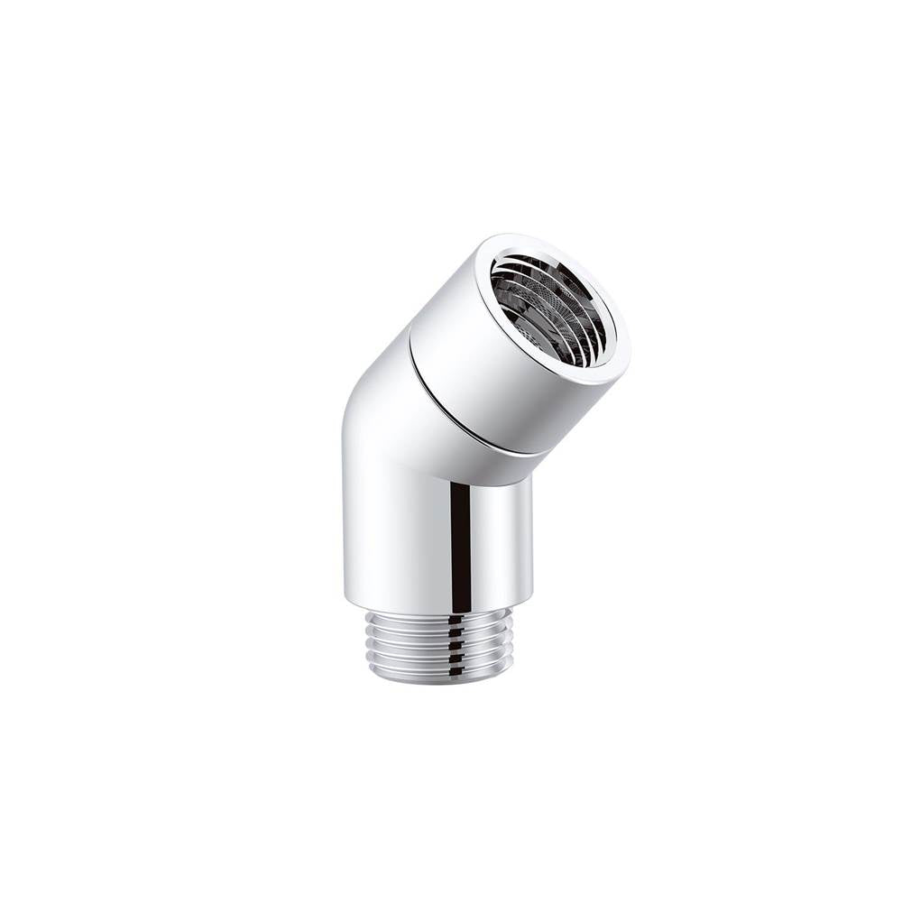 Gerber Plumbing - Floor Mount Tub Filler Elbow Adapter Chrome - Chrome